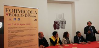 FORMICOLA BORGO DIVINOPRESENTATO IL PROGRAMMADAL 7 AL 28 APRILE 2019