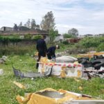 MONDRAGONE : I CARABINIERI FORESTALE DELLA STAZIONE DI CASTEL VOLTURNO HANNO SOTTOPOSTO A SEQUESTRO UN’AREA INTERESSATA DA ILLECITO SMALTIMENTO DI INGENTI QUANTITATIVI DI RIFIUTI SPECIALI ED INGOMBRANTI