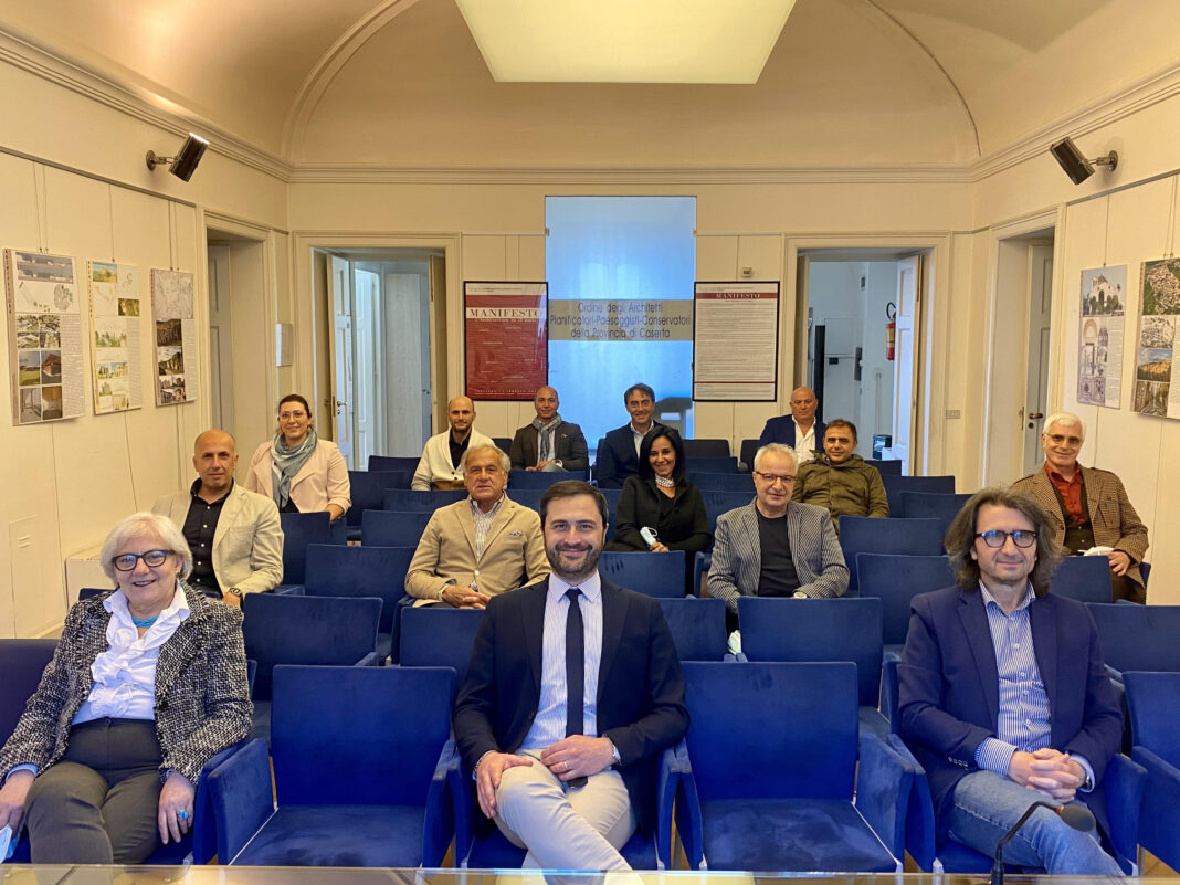 neo consiglio ordine architetti ppc provincia di caserta