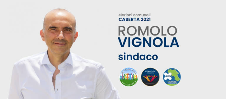Il candidato sindaco avvocato Romolo Vignola