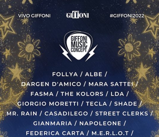 GIFFONI MUSIC CONCEPT TORNA LA MUSICA CON I LIVE DEGLI ARTISTI PIÙ AMATI DEL MOMENTO