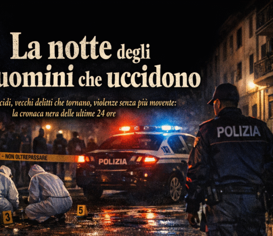La notte degli uomini che uccidono. Femminicidi, vecchi delitti che tornano, violenze senza più movente: la cronaca nera delle ultime 24 ore di Ferdinando Terlizzi