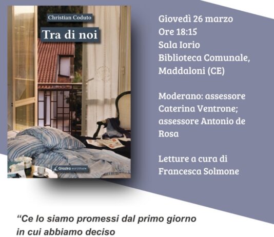 Tra di noi. Christian Coduto presenta il suo ultimo romanzo