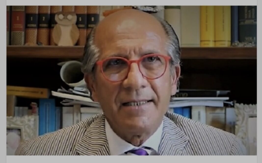 Screenshot Il presidente uscente degli ingegneri di Caserta, Carlo Raucci