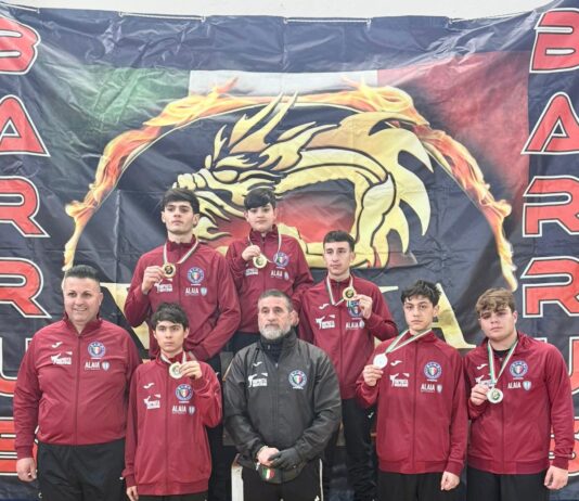 Teverola protagonista al Fighting Day W.T.K.A. 2026: quattro ori per la Boxing Improta